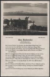 88709  Schloß Meersburg am Bodensee -  "Auf dem Öden-Stein"