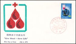 1974  Blutspendejahr des Roten Kreuzes