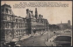 Frankreich - Paris , Panorama mit Stadthotel