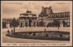 Frankreich - Paris , Neue Gärten