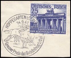 1941  Galopprennen "Der Großer Preis der Reichshauptstadt"