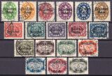 1920  Dienstmarken: sogen. "Abschiedsausgabe"
