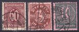 1921  Dienstmarken: Wertziffern