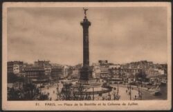 Frankreich - Paris , Place de la Bastille