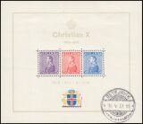 1937  25 Jahre Regentschaft von König Christian X