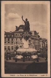 Frankreich - Paris , La Place de la Republique
