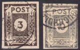 1945  Freimarken: Ziffernserie I