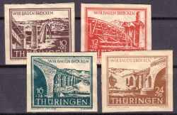 1946  Wiederaufbau zerstörter Brücken in Thüringen