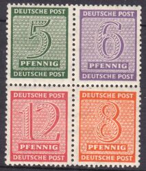 1945  Freimarken: Ziffern  ( II )