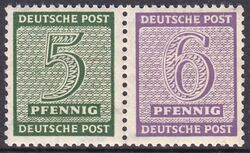 1945  Freimarken: Ziffern  ( II )