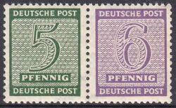 1945  Freimarken: Ziffern  ( II )