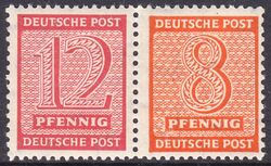 1945  Freimarken: Ziffern  ( II )
