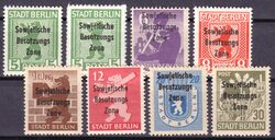 1948  Freimarken: Alliierte Besetzung mit Aufdruck  (II)