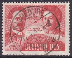 1949  Todestag von Karl Liebknecht und Rosa Luxemburg