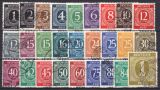 1946  Freimarken: Kontrollratsausgabe - Ziffern