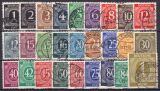 1946  Freimarken: Kontrollratsausgabe - Ziffern