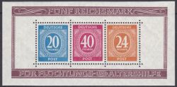 1946  Blockausgabe: Briefmarkenausstellung Berlin