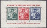1949  Blockausgabe: Exportmesse Hannover