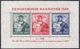 1949  Blockausgabe: Exportmesse Hannover