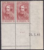 1945  Freimarken mit Druckdatum
