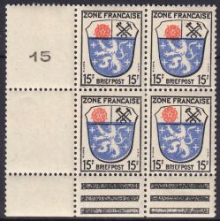 1945  Freimarken mit Maschinennummer