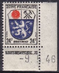1945  Freimarke mit Druckdatum