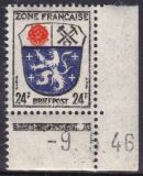 1945  Freimarke mit Druckdatum