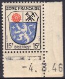 1945  Freimarke mit Druckdatum