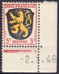 1945  Freimarke mit Druckdatum