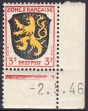 1945  Freimarke mit Druckdatum