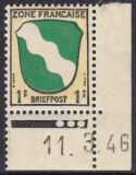 1945  Freimarke mit Druckdatum