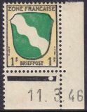 1945  Freimarke mit Druckdatum