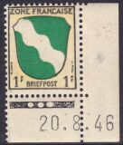 1945  Freimarke mit Druckdatum