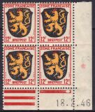 1945  Freimarke mit Druckdatum