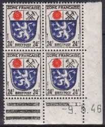 1945  Freimarken mit Druckdatum