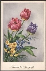 Herzliche Ostergrüße - Blumen