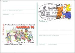 1998  Briefmarkenausstellung NAJUBRIA `98