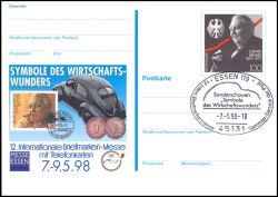 1998  Intern. Briefmarken-Messe in Essen