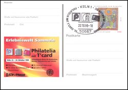 1999  Intern. Briefmarkenmesse PHILATELIA