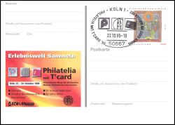 1999  Intern. Briefmarkenmesse PHILATELIA