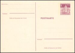 1966  Deutsche Bauwerke - Postkarte