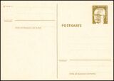 1972  Gustav Heinemann - Postkarte