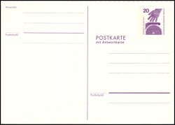 1974  Unfallverhütung - Doppelkarte