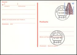 1989  Sehenswürdigkeiten - Satz
