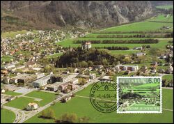 2004  229 - Freimarken: Liechtenstein von oben