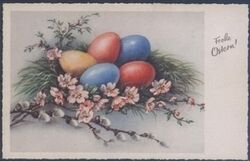 Frohe Ostern - Osternest