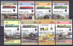 St. Lucia 1983  Lokomotiven I