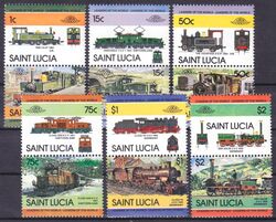 St. Lucia 1984  Lokomotiven II