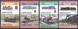 St. Lucia 1985  Lokomotiven VI