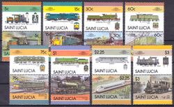 St. Lucia 1986  Lokomotiven V